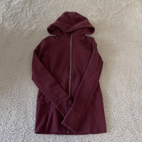 Lululemon women's full zipper Hoodie jacket Radiant Jacket
Cassis size 4 - Picture 2 of 7